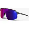 Image de Lunettes Julbo Density noires avec verre miroir Spectron HD 3 bleu rouge