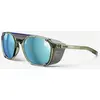 Image de Lunettes Julbo Slack Cover vert militaire avec verres miroir Spectron HD 4 Polarisé bleu