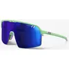 Image de Lunettes Julbo Intensity vert pâle avec lentille photochromique REACTIV 1-3 High Contrast bleu