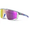 Image de Lunettes Julbo Fury grises avec verre miroir Spectron 3 rose