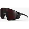 Image de Lunettes Julbo Edge Cover noir mat avec lentille photochromique REACTIV 0-4 Haute Contraste violet