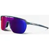Image de Lunettes Julbo Frequency bleues avec lentille miroir Spectron HD 3 bleue