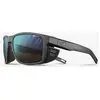 Image de Lunettes Julbo Shield noir mat avec verres REACTIV Photochromic Performance 2-4 bleu