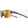 Image de Lunettes Julbo Split noir mat rouge avec verres REACTIV Photochromic Performance Light Amplifier
