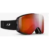 Image de Masque Julbo Launcher noir avec verre photochromique REACTIV High Contrast 4-0 rouge