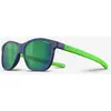 Image de Lunettes Julbo Turn 2 bleu foncé avec verres miroir Spectron 3 vert pour enfant