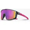 Image de Lunettes Julbo Fury S noir mat avec verres à effet miroir Spectron 3 lilas enfant