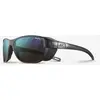 Image de Lunettes Julbo Camino M gris foncé translucide brillant avec verres REACTIV Photochromic Performance 2-4 bleu