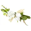 Image de FAGOT BOIS ROSE BLANCHE FEUILLAGE 18CM
