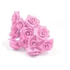 Image de 48 petites roses rose. Décoration de mariage