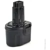 Image de NX - Batterie visseuse perceuse perforateur ... compatible Dewalt 7.2V 2Ah - DE9057 DE90-NX