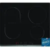 Image de Table de cuisson induction BRANDT - 4 zones - L 58 x P51 cm - 3600 W - Revêtement verre - Noir - CPI6400B