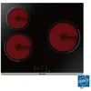 Image de Plaque de cuisson vitrocéramique BRANDT BPV6320 - 3 zones - 5300W - L60cm - Noir