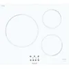 Image de Plaque Induction Brandt Bpi6364w Blanc Intégré 59cm 3 Zones - Foyer 28cm 3600W
