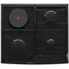 Image de De dietrich - table de cuisson mixte 58cm 4 feux noir dpe4610bm - DPE4610BM