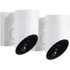 Image de SOMFY 1875340 - 2 Outdoor Camera blanches 2 - Caméras de surveillance extérieures sans fil - Sirène 110 DB - Branchement Possible