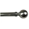 Image de SPHERE -Kit Tringle Extensible 110-210 cm Ø 25/28 mm Nickel brossé