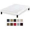 Image de Sommier à lattes BULTEX 120x200 extra-plat confort medium 3 zones