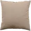 Image de Coussin Uni Effet Bachette Déhoussable - 40 X 40 Cm
