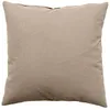 Image de Coussin déhoussable uni en coton Naturel 40x40 cm