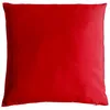 Image de Coussin uni en polyester déhoussable Rouge 40x40 cm