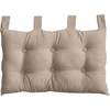 Image de Coussin Tête De Lit Uni "panama" 70cm Naturel