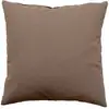Image de Coussin Déco Uni Déhoussable "panama" 60x60cm Vison