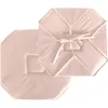 Image de Galette de chaise à rabats et nouettes Vieux rose 40x40 cm