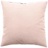 Image de Coussin Déco Uni Déhoussable "panama" 60x60cm Vieux Rose