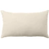 Image de Coussin Déco Uni "panama" 30x50cm Écru