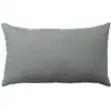 Image de Coussin Déco Uni "panama" 30x50cm Gris Clair