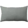 Image de Coussin 30 x 50 cm LOLA 100% coton coloris GRIS