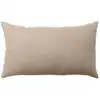 Image de Coussin Déco Uni "panama" 30x50cm Naturel