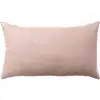 Image de Coussin Déco Uni "panama" 30x50cm Vieux Rose