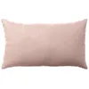 Image de Coussin non déhoussable en coton uni - Vieux rose - 30 x 50 cm