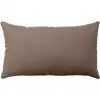 Image de Coussin Déco Uni "panama" 30x50cm Vison