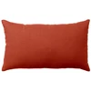 Image de Coussin Déco Uni "panama" 30x50cm Terracotta