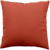 Image de Petit Coussin Déhoussable Panama - 40 X 40 Cm - Marron Chocolat Fondu
