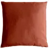 Image de Coussin déhoussable CHABY 40 x 40 cm 100% polyester coloris TERRE CUITE