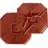 Image de Galette De Chaise Uni "basic" 40x40cm Terracotta