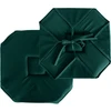 Image de Galette De Chaise Uni "basic" 40x40cm Vert Foncé