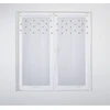 Image de Paire De Voilages À Motif "coeur" 60x120cm Beige