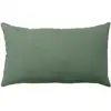 Image de Coussin Déco Uni "panama" 30x50cm Vert Argile