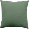 Image de Petit Coussin Déhoussable Panama - 40 X 40 Cm - Vert Argile