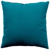Image de Coussin Déco Uni Déhoussable "panama" 60x60cm Bleu Canard