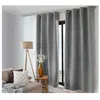 Image de Rideau thermique Nordica Gris 135 x240 cm - Enjoy Home