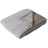Image de Plaid Xl Imitation Fourrure "rabbit" 180x220cm Gris