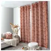 Image de Rideau tamisant esprit lodge 140x240cm - Taille: 140x240cm - Coloris: Terre cuite