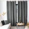 Image de Rideau velours câlin 100% Polyester - Taille: 140x260cm - Coloris: Gris anthracite