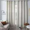 Image de Rideau tamisant aspect chenillé 140x240cm - Taille: 140x240cm - Coloris: Ecru